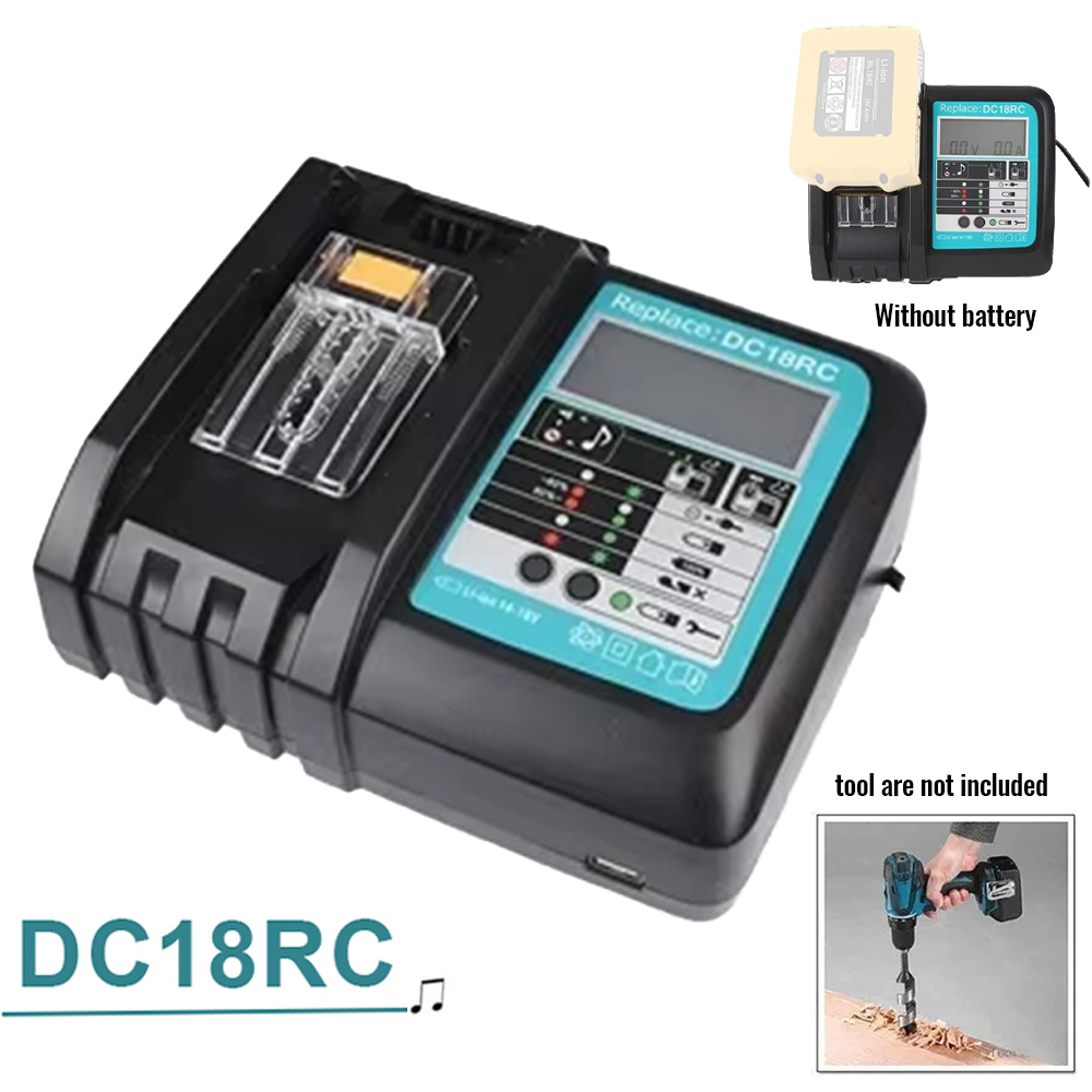 Makita Drill Hp1640 - Ładowarka DC18RC Li-ion 3A do akumulatorów