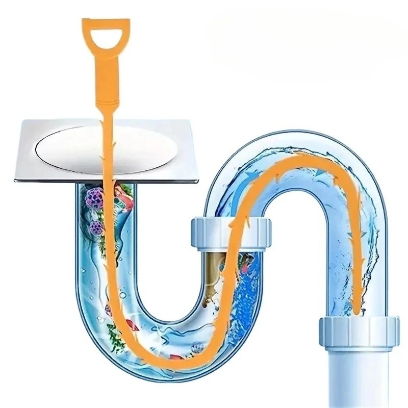 Drain Snake Flexible - 1/10 SZT. Narzędzie do czyszczenia odpływów