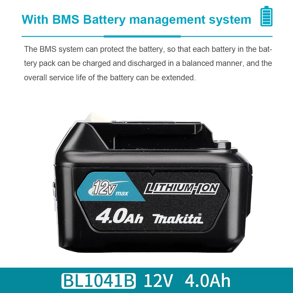 Akumulator litowy 12V 4000mAh  – Makita Drill Hp1640 recenzja i cena