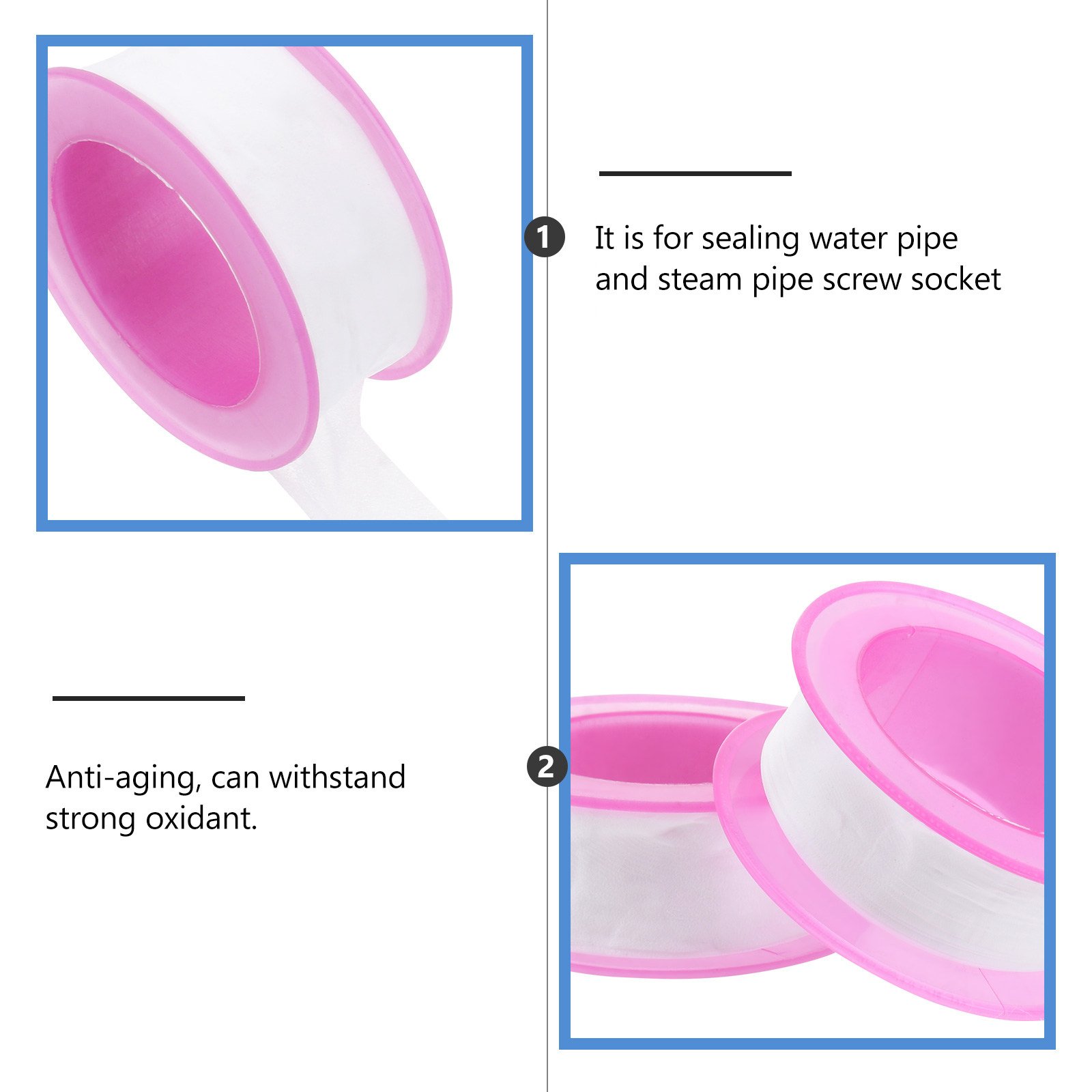 10 rolek taśmy uszczelniającej – Ptfe Tape Thread recenzja i cena