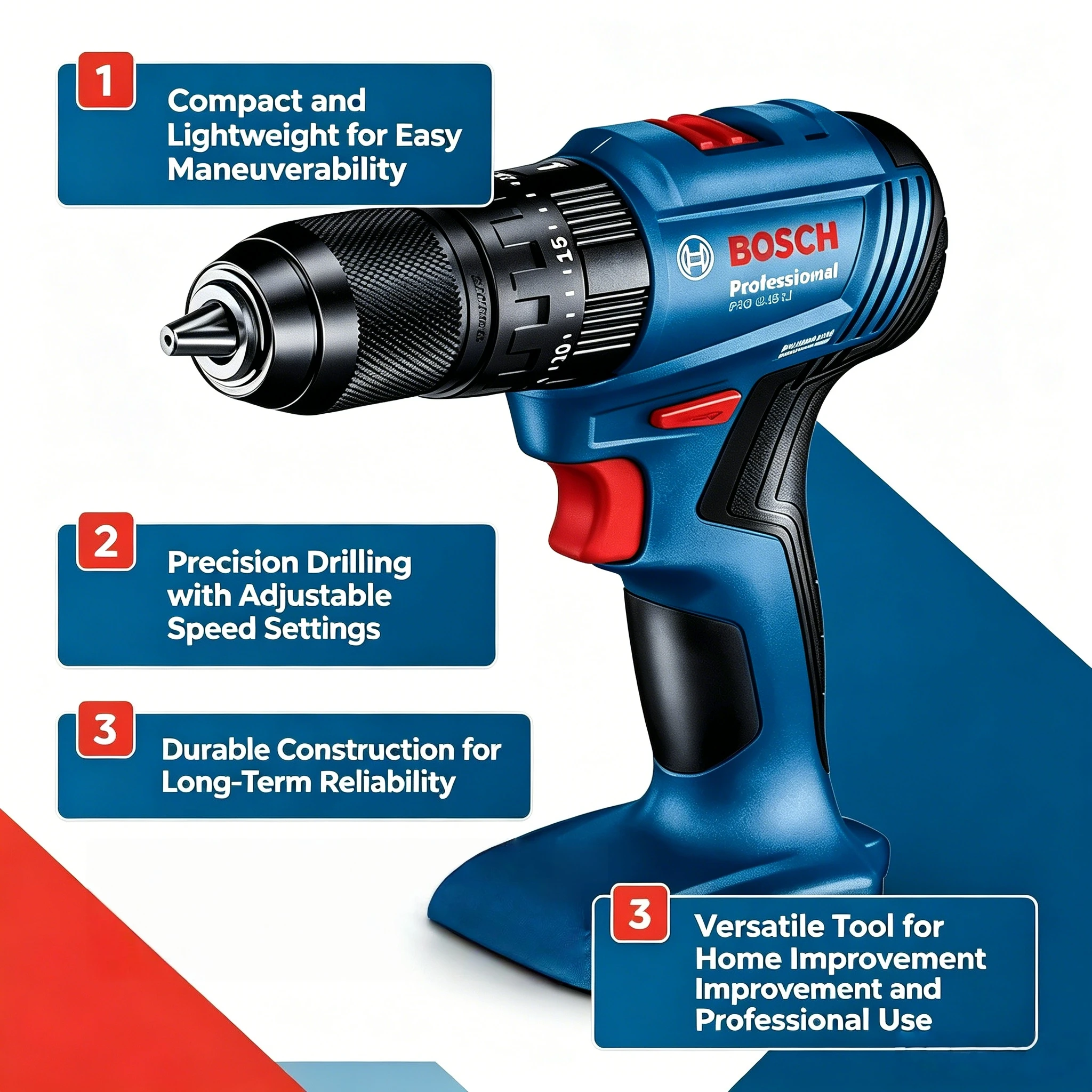 BOSCH GSB 185-LI – akumulatoro – Bosch Drill Gsb 18V recenzja i cena