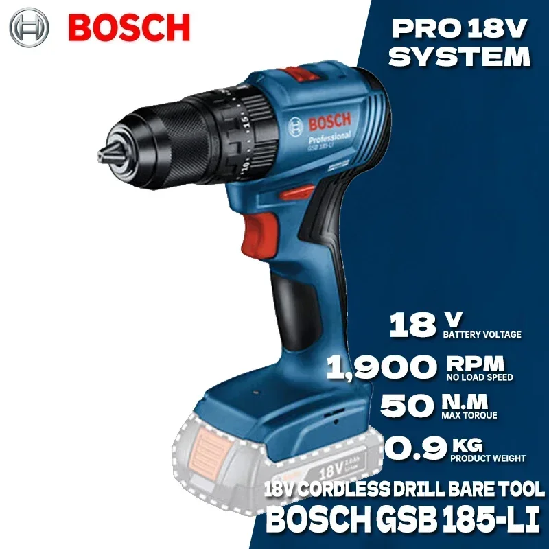 BOSCH GSB 185-LI Bezszczotkowy – Bosch Drill Gsb 18V recenzja i cena